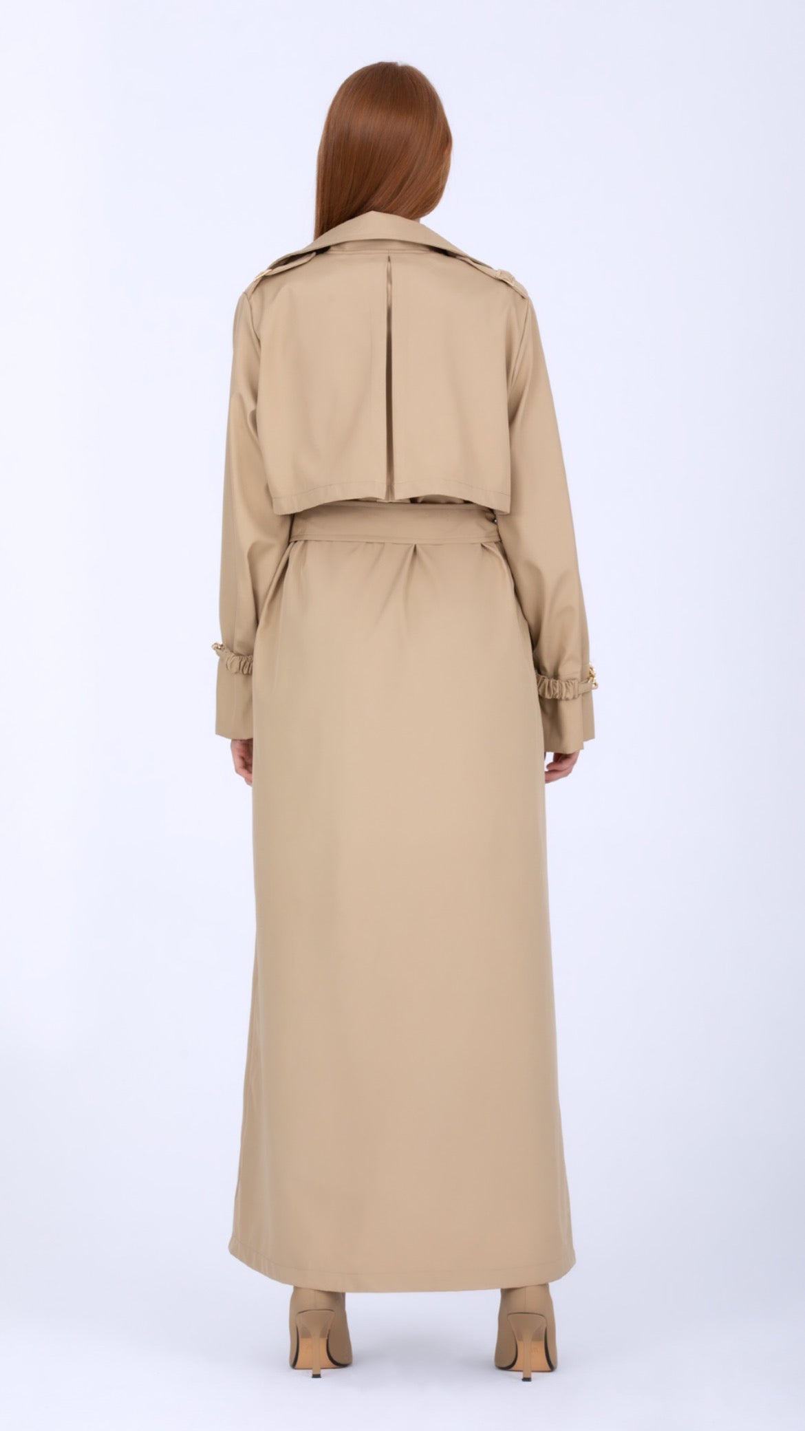 TRENCH ABAYA NUDE